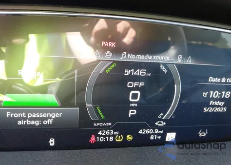 2024 Audi Q8 E-Tron Prestige Quattro from USA, damaged, VIN WA16AAGE9RB036425